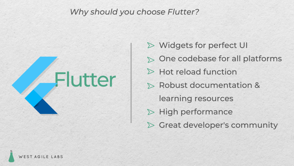 Flutter advantages