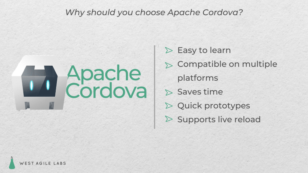 Apache Cordova advantages