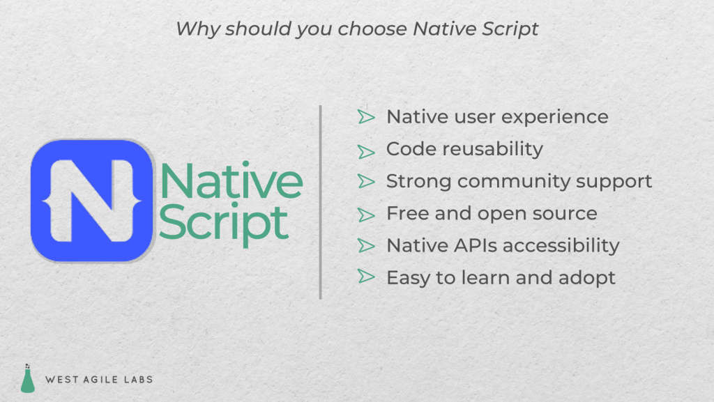 Native script advantages